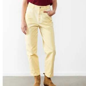 Roseanna Nitine Boyfriend Jeans Women's Size 8 Yellow High Rise FR 40